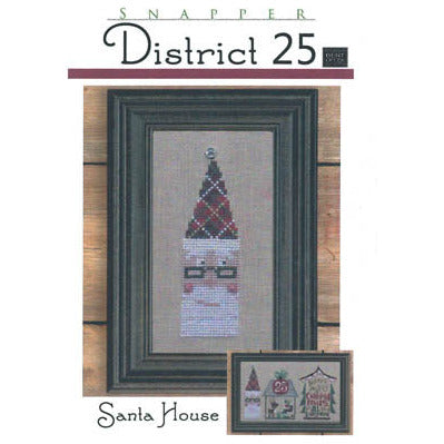 District 25 Santa House  Pattern