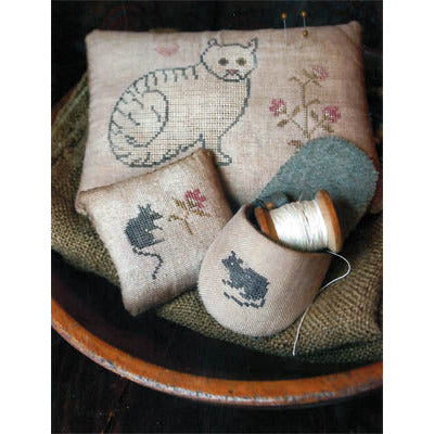 Cat and Mouse Pinkeeps and Slipper Pattern