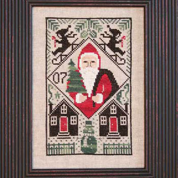 2007 Limited Edition Santa  Pattern