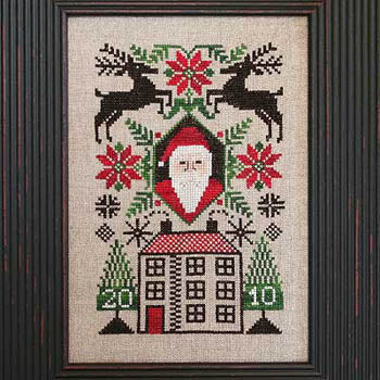 2010 Limited Edition Santa  Pattern