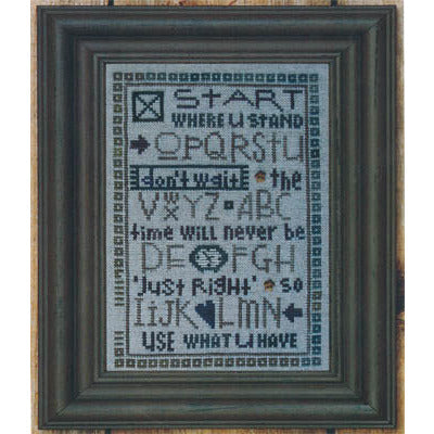 Start Where You Stand Pattern