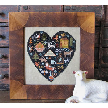 Black Heart Pattern