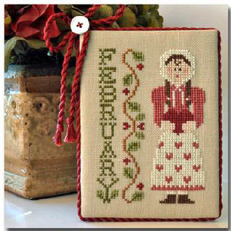 Calendar Girl February Pattern