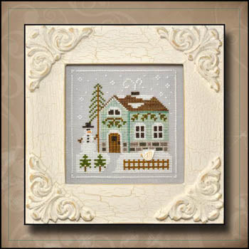 Frosty Forest 3-Snowman's Cottage Pattern