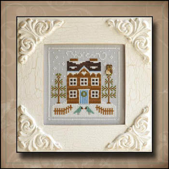 Frosty Forest 5-Bluebird Cabin Pattern