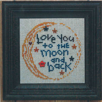 Love You To The Moon And Back Pattern