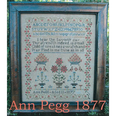 Ann Pegg 1877 Pattern