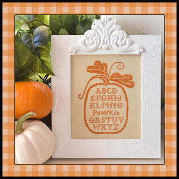 Pumpkin Alphabet  Pattern