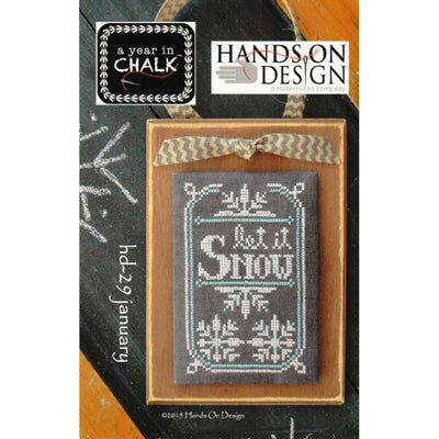 Year In Chalk January Pattern