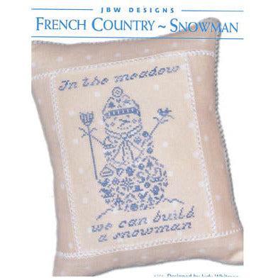 French Country Snowman Pattern