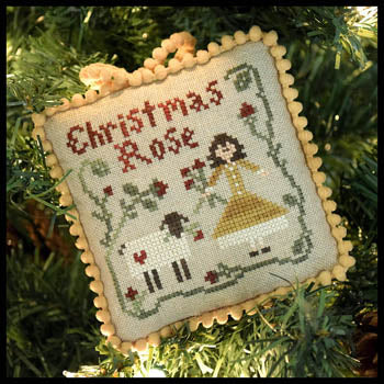 Sampler Tree Christmas Rose Pattern