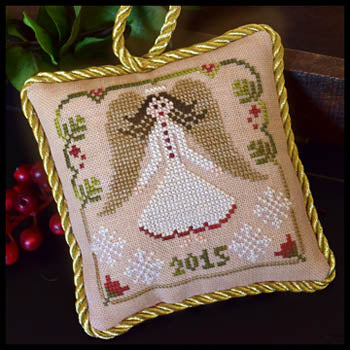 Sampler Tree Christmas Angel Pattern