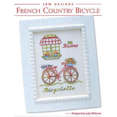 French Country Bicycle Pattern