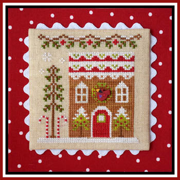Gingerbread Village 6-Gingerbread House 4 Pattern