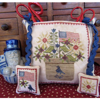 Patriotic Scissor Pocket Pattern