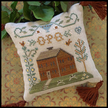 Little House ABC Samplers 6 Little House OPQ Pattern