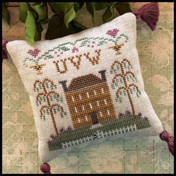 Little House ABC Samplers 8 Little House UVW Pattern