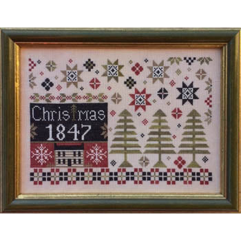 Coverlet Christmas Pattern