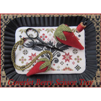 Coverlet Berry Scissor Tray Pattern