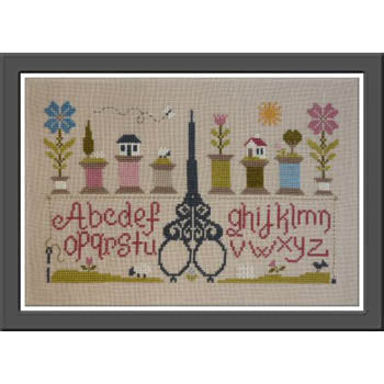 Ciseaux Et Bobines Pattern