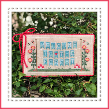Welcome To The Forest 1 - Forest Banner Pattern