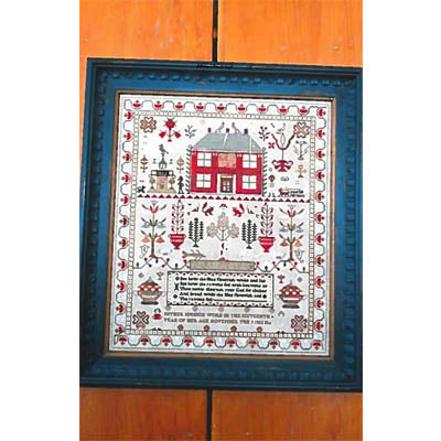 Esther Iddison 1834 Sampler Pattern