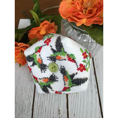 Hummingbird Biscornu Pattern