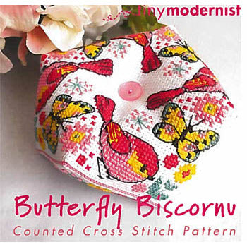 Butterfly Biscornu Pattern