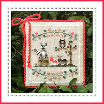 Welcome To The Forest 3 - Forest Raccoon And Friends Pattern