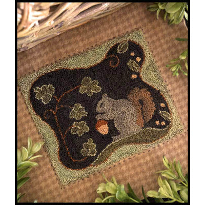 Nutty Buddy Punchneedle Pattern