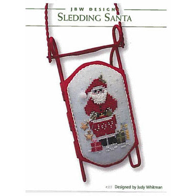 Sledding Santa Pattern