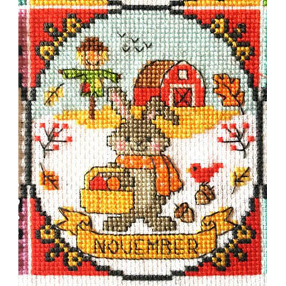 Year Of Animal Fun & Frolics -November Pattern