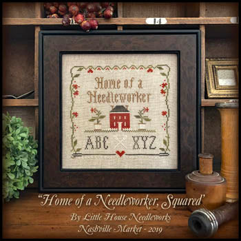Home Of A Needleworker Squared Pattern