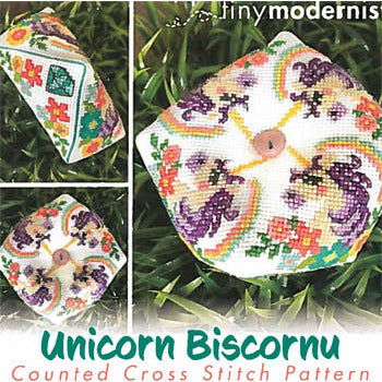 Unicorn Biscornu - March Pattern