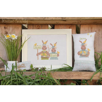 Spring Friends Pattern