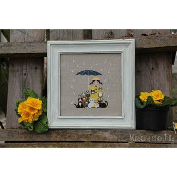 Cats In The Rain Pattern