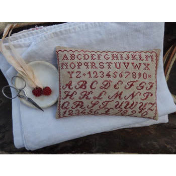 Little Redwork Pinkeep Pattern