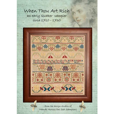 When Thou Art Rich Circa 1710-30 Pattern