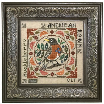 Birdie & Berries - American Robin Pattern