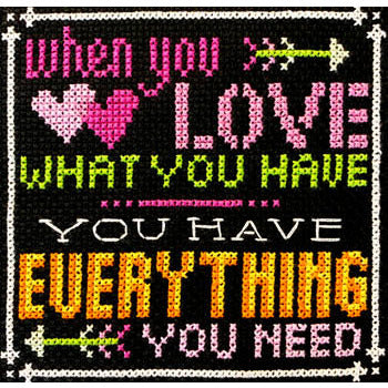 Words To Live By - 8 Pattern