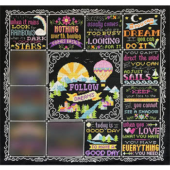 Words To Live By - 9 Pattern