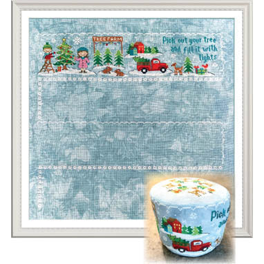 Christmas Village - 1 (Tree Farm) Pattern