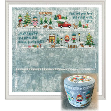 Christmas Village - 2 (Frosty Nights) Pattern
