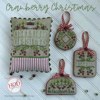 Cranberry Christmas Pattern