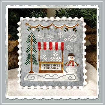 Snow Village 3 - Snowflake Stand Pattern