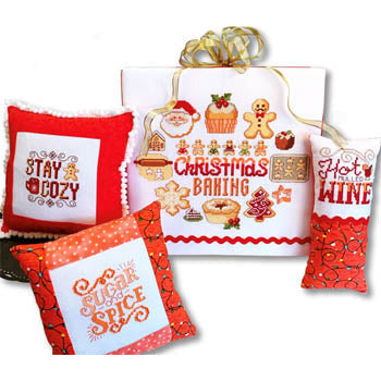 Christmas Baking Motifs Pattern