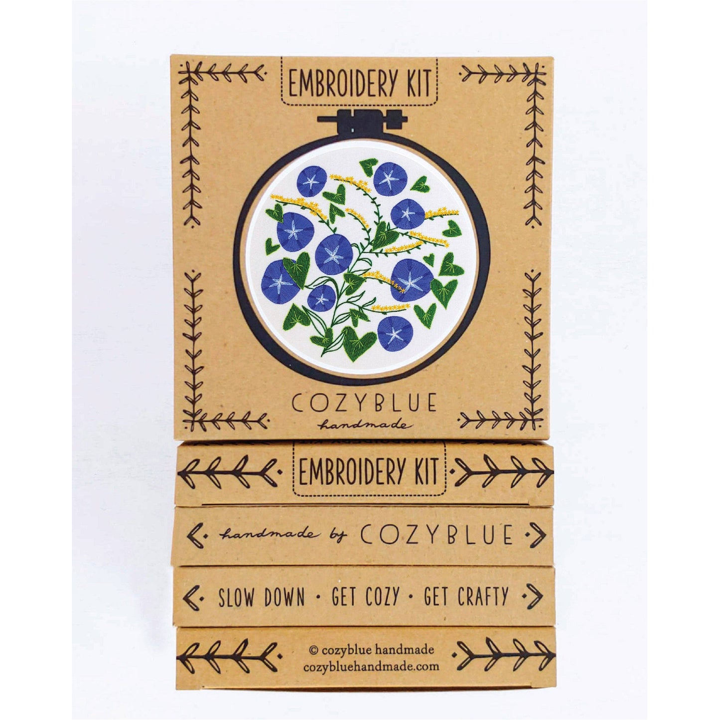 Morning Glory Embroidery Kit