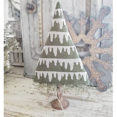 Iced Winter Tree Pattern