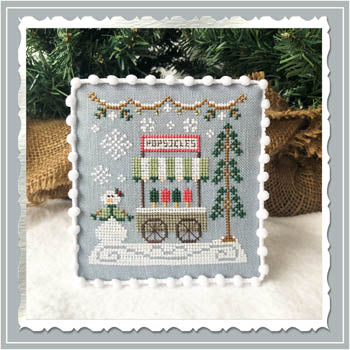 Snow Village 6 - Popsicle Cart Pattern