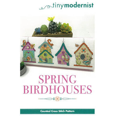 Spring Birdhouses Pattern